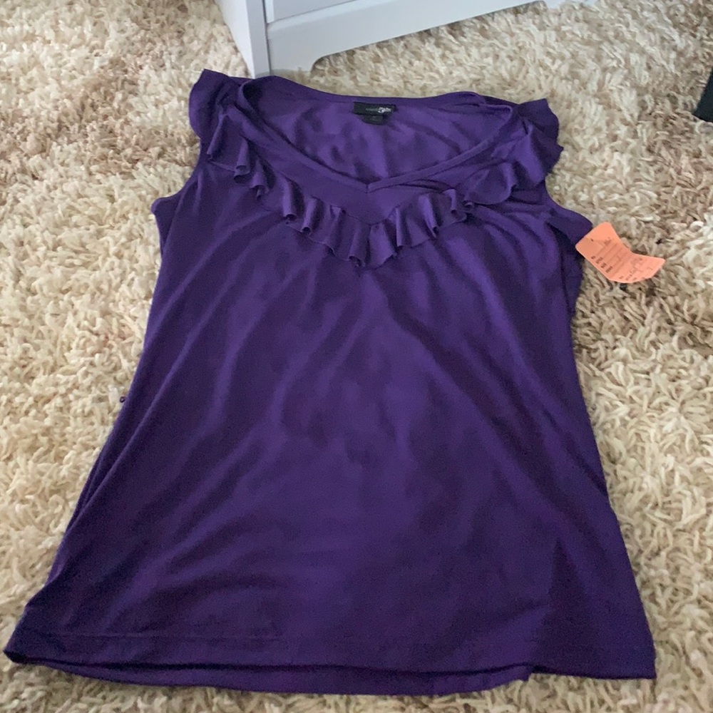 Purple Dressy Top